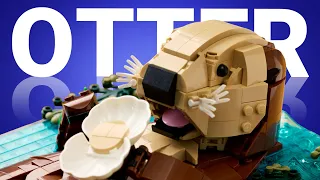 This LEGO Ideas set is otterly adorable