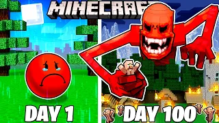 I Survived 100 Days as CRUELTY in Minecraft!