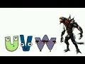 New Alphabet Lore but They Monster (U-Z...)