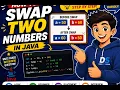How to Swap Two Numbers in Java Java Interview Question Beginner Friendly