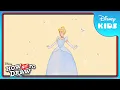 Download Lagu Cinderella Cartoon Comes To Life! 🖌| How Not To Draw | Disney Channel Animation