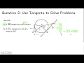 Geometry 10-2 Lines Tangent to a Circle