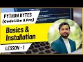 How To Install Python VS Code Run Your First Program Python Bytes Part