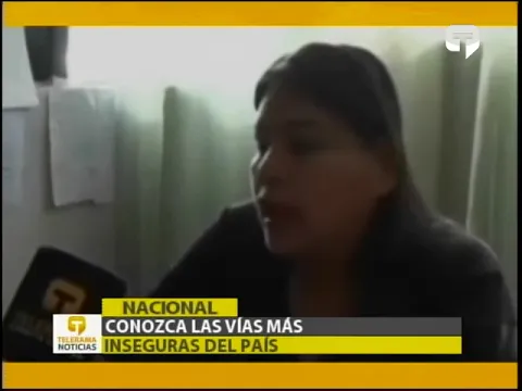 Conozca las vías más inseguras del país