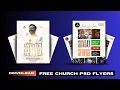 FREE PSD Church Flyer Files - Fully Editable WORD Faith Revisited