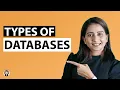 Databases types SQL NoSQL Column Search Key Value System Design Tutorials Part 6 2020