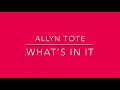 What fits in my new Allyn Dagne Dover Tote