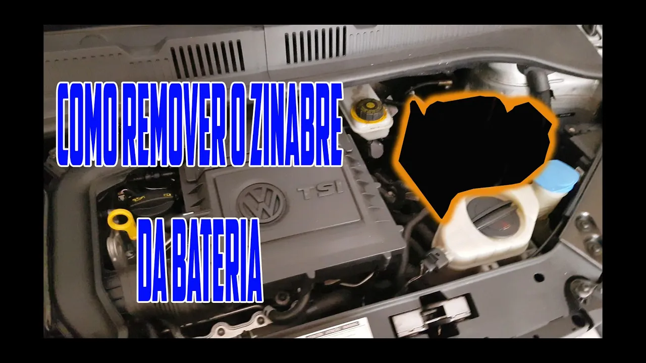 COMO REMOVER ZINABRE DA BATERIA AUTOMOTIVA