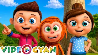 Saithan Bandhar Song + More | शैतान बंदर | Minnu & Mintu Hindi Rhymes | बच्चों के गाने | Kids Songs