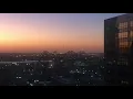 September sunrise over New Orleans and the CCC Bridge