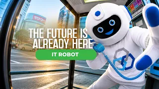 IT robot Mascot Costume