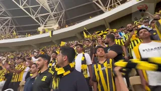 اكتب الامجاد سطر التاريخ انت حاضر انت ماضي ابداع مدرج الاتحاد 