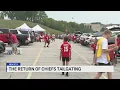 Fans return to Arrowhead for preseason tailgating festivities