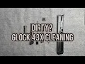 Glock 43X Complete Cleaning Guide Field Strip Frame Slide Disassembly