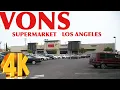 SHOPPING AT VONS LOS ANGELES CALIFORNIA