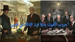  حروب الأفيون  بداية قرن الإذلال في الصين دندنها
