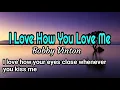 I Love How You Love Me  - Bobby Vinton lyrics