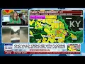 Multiple Flash Flood Emergencies issued as life-threatening flooding swamps Kentucky