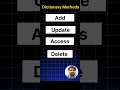 Dictionary Methods In Python whynotyou-2006