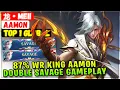 Download Lagu 87% winstpercentage King Aamon Double Savage Gameplay [Top 1 Global Aamon] 龙 • Meii Mobile Legend...