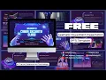 AI Theme Science and Technology Aesthetic PowerPoint Presentation Template PPT Canva Editable