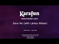 Save Me (with Lainey Wilson) - Jelly Roll | Karaoke Version | KaraFun