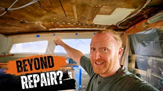 I BROKE our BOAT…Now I have to REBUILD! (catamaran refit) [RED SEAS]
