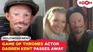 Game of Thrones actor Darren Kent PASSES AWAY at the age of 36