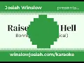 Bonnie and Clyde (musical) - Raise a Little Hell [Karaoke]