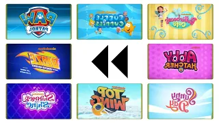 nick jr reversed theme songs compilation