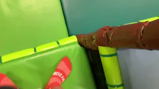 Playing at the T REX Playland