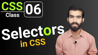 CSS Tutorial CSS Selectors id selector class selector CSS full course for beginners Class 6