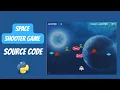 Space Shooter Game with Python and Pygame Source Code Demo
