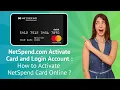 NetSpend com Activate Card and Login Account How to Activate NetSpend Card Online