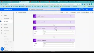 Lesson11-Variable and Increment Variable - Power Automate 1000 s