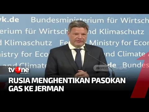 Rusia menghentikan Pasokan Gas, Jerman Krisis Energi
