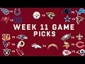 Week 11 NFL Game Picks NFL