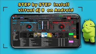 step by step on how to install virtual dj 8 on android using horizon emulator