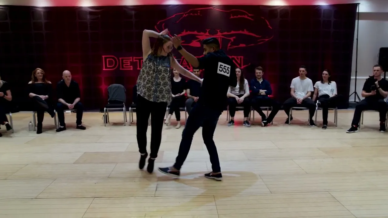 Prayaas Sharma & Emily Potts - 3rd place Strictly Open final - Detonation Dance 2023