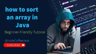 How To Sort An Array In One Loop In Java Sorting In Java Code Coffee Java