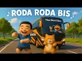 Download Lagu 🎶 Roda-Roda Bis Berputar 🚍 Lagu Anak Lucu | Hisyam \u0026 Gembul Naik Bis