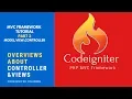 Codeigniter Tutorial Part1 - Overview about Views and Controller in C Framework