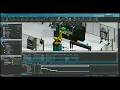 Siemens Process Simulate - Robotic CNC Machine Automation Simulation