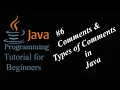 6 Comments and types of Comments in Java Urdu amjadcourse java amjadofficial commentsinJava