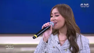 الجمهور اندمج مع صوت بطلة  الدوم  آلاء أيوب دندنها