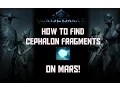Warframe How To Find Cephalon Fragments on Mars Phobos Junction