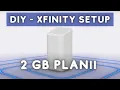 Setting up 2GB Xfinity Home Internet Wifi And Storm Ready Battery Back-up
