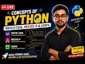Python Decision Making Loops Nested if Match Case for Loop while Loop INT108