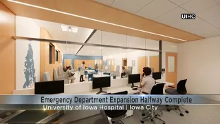 UIHC s Emergency Department halfway completed