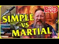 Simple vs Martial Weapons Explained D D 2024 Player s Handbook